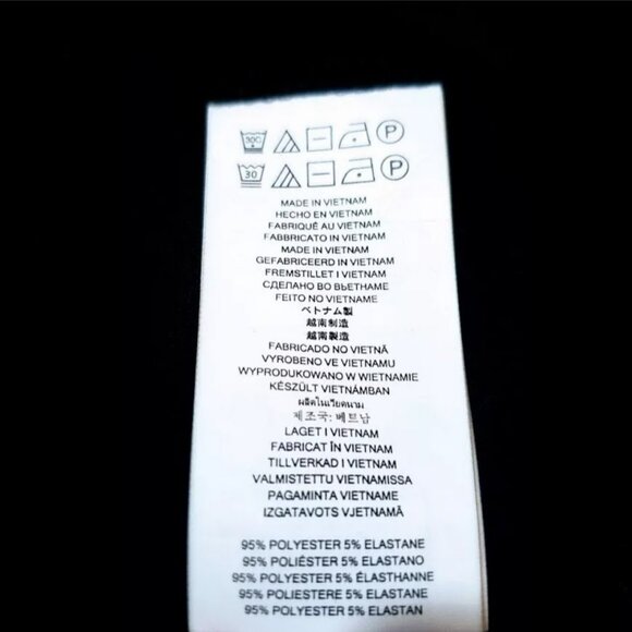 NWT MICHAEL KORS Top, Black Polyester Long Sleeve Solid Casual Keyhole, S - Picture 7 of 12